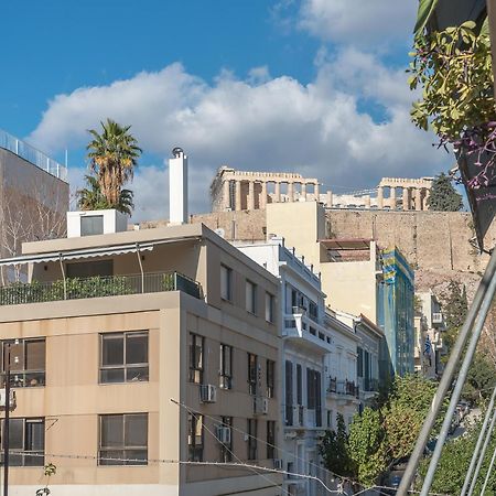 Spacious 2Bds Apt With Acropolis View In Center Athen Eksteriør billede