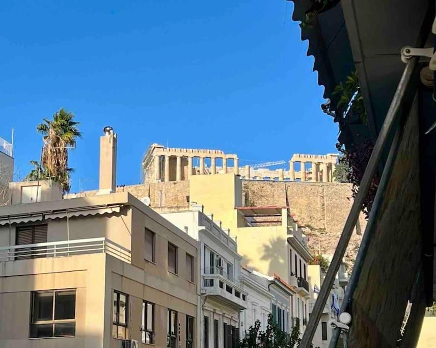 Spacious 2Bds Apt With Acropolis View In Center Athen Eksteriør billede