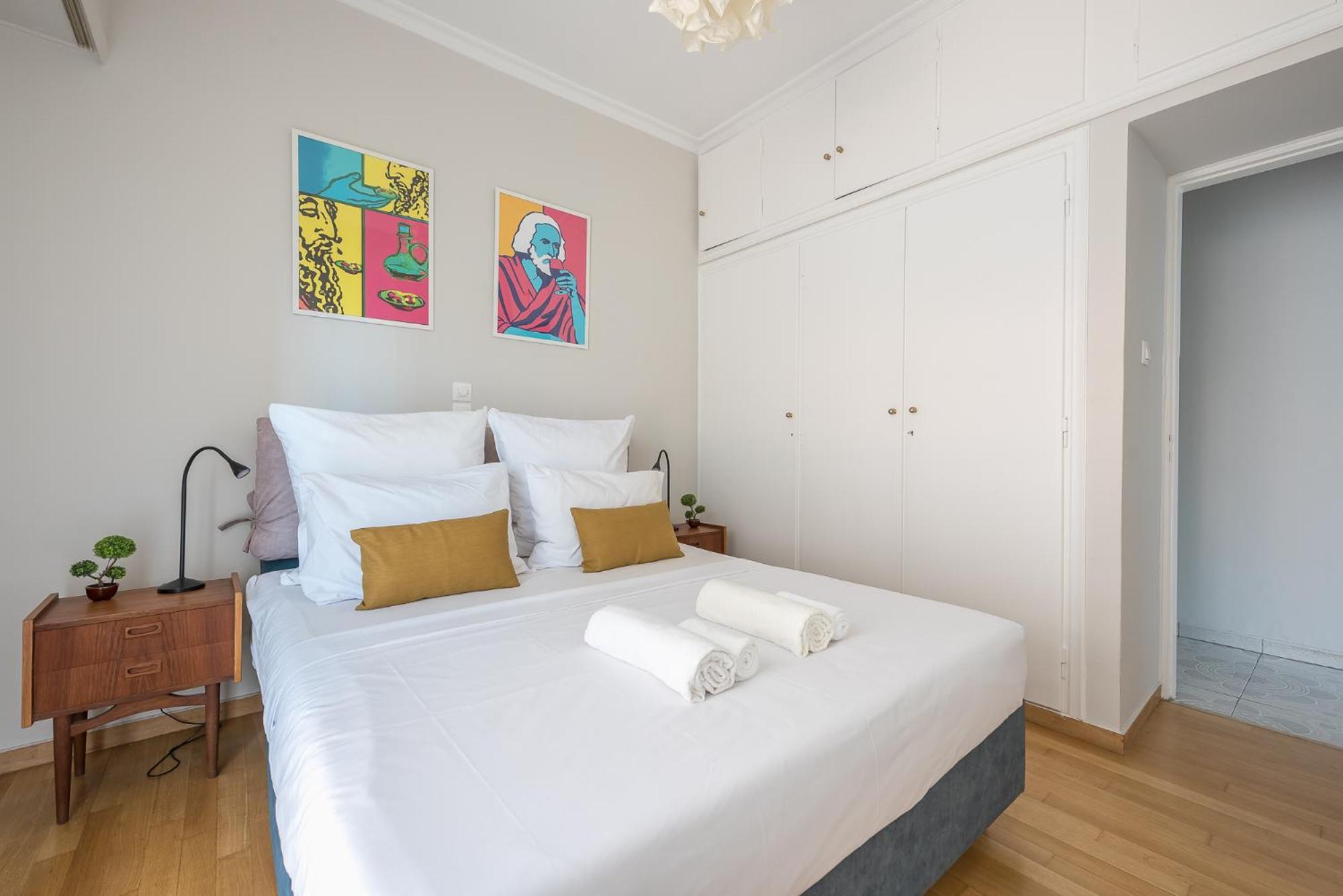 Spacious 2Bds Apt With Acropolis View In Center Athen Eksteriør billede