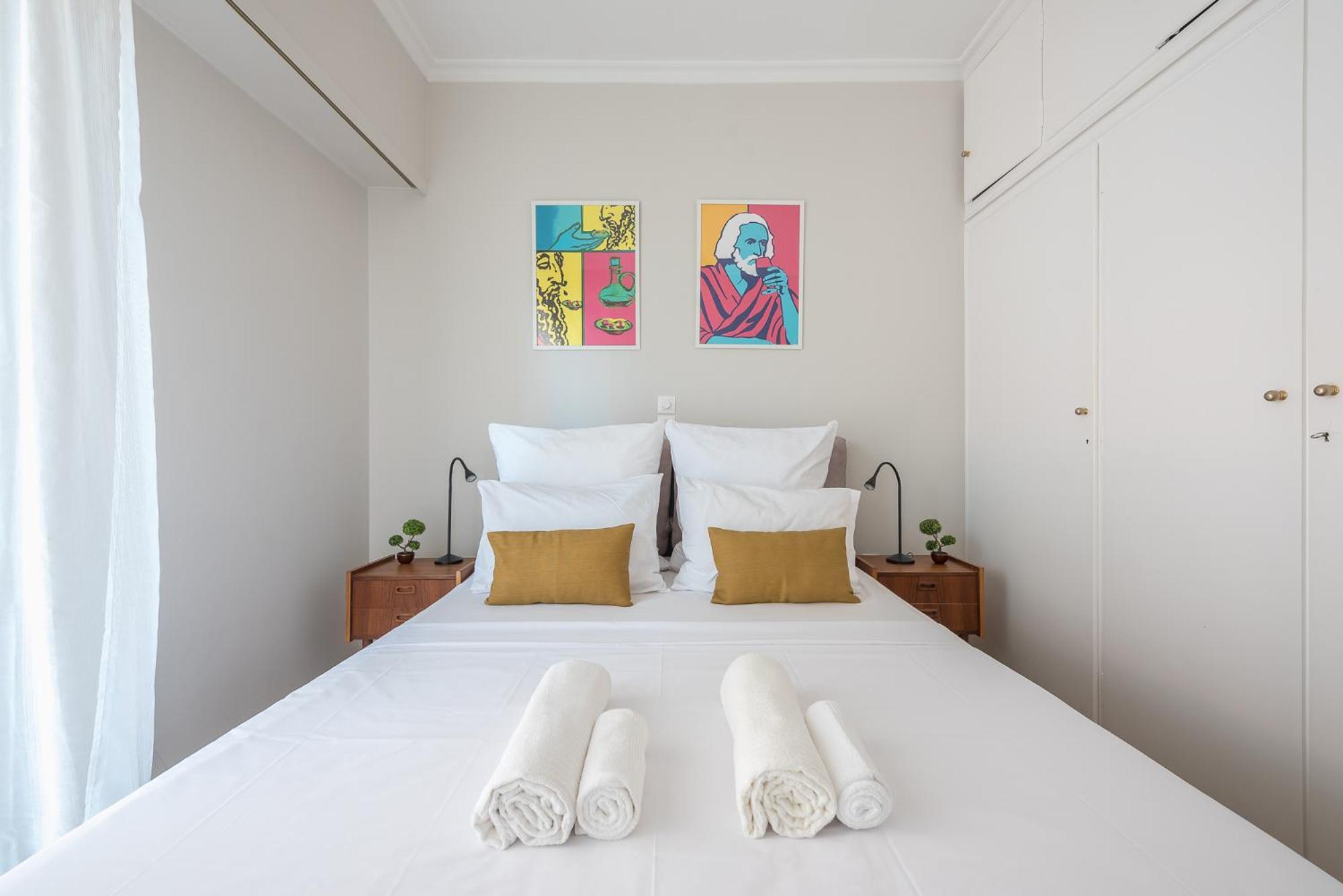 Spacious 2Bds Apt With Acropolis View In Center Athen Eksteriør billede