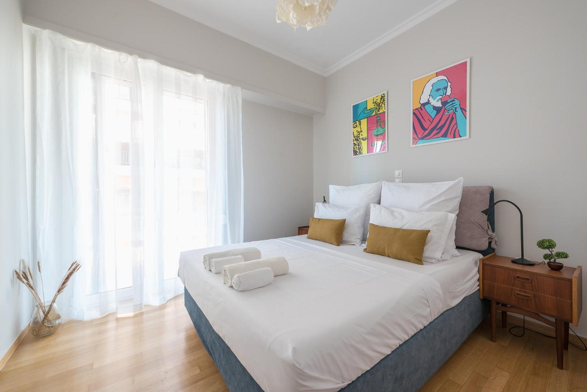Spacious 2Bds Apt With Acropolis View In Center Athen Eksteriør billede