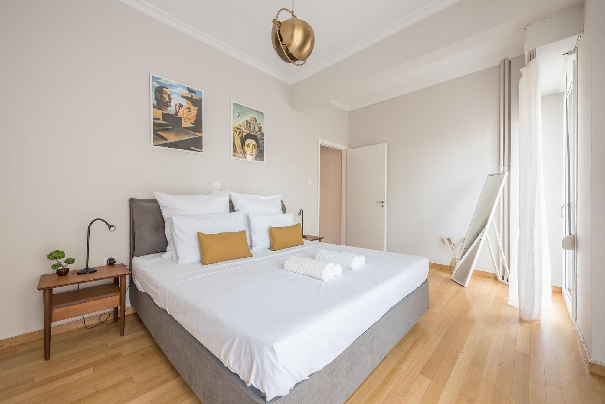 Spacious 2Bds Apt With Acropolis View In Center Athen Eksteriør billede