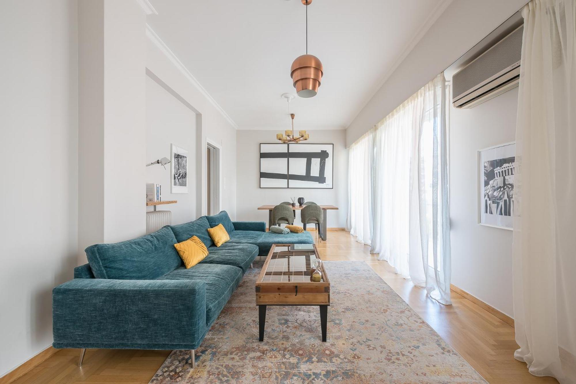 Spacious 2Bds Apt With Acropolis View In Center Athen Eksteriør billede