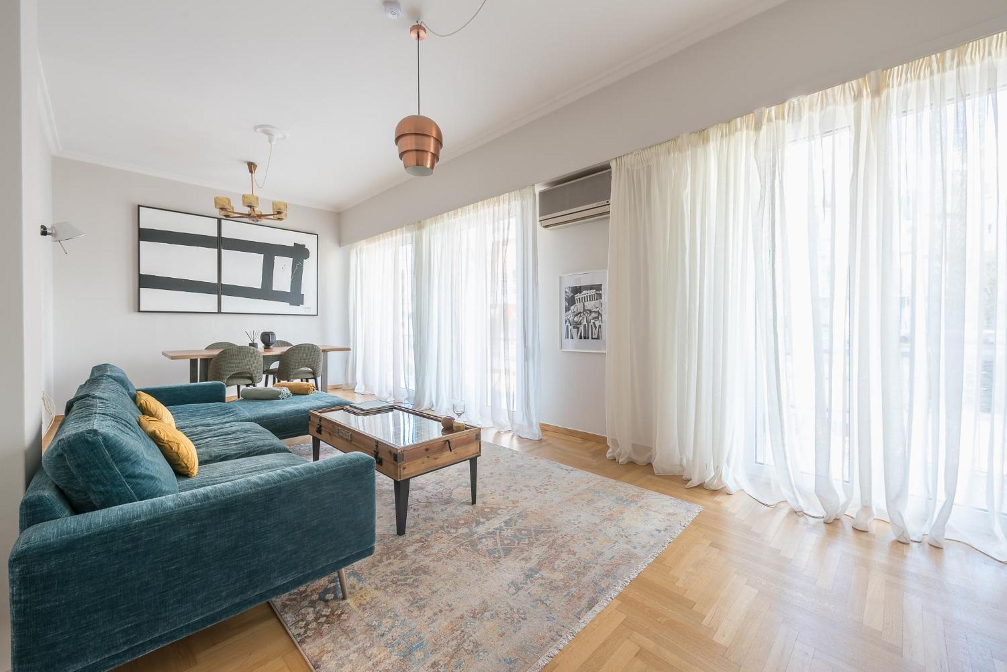 Spacious 2Bds Apt With Acropolis View In Center Athen Eksteriør billede